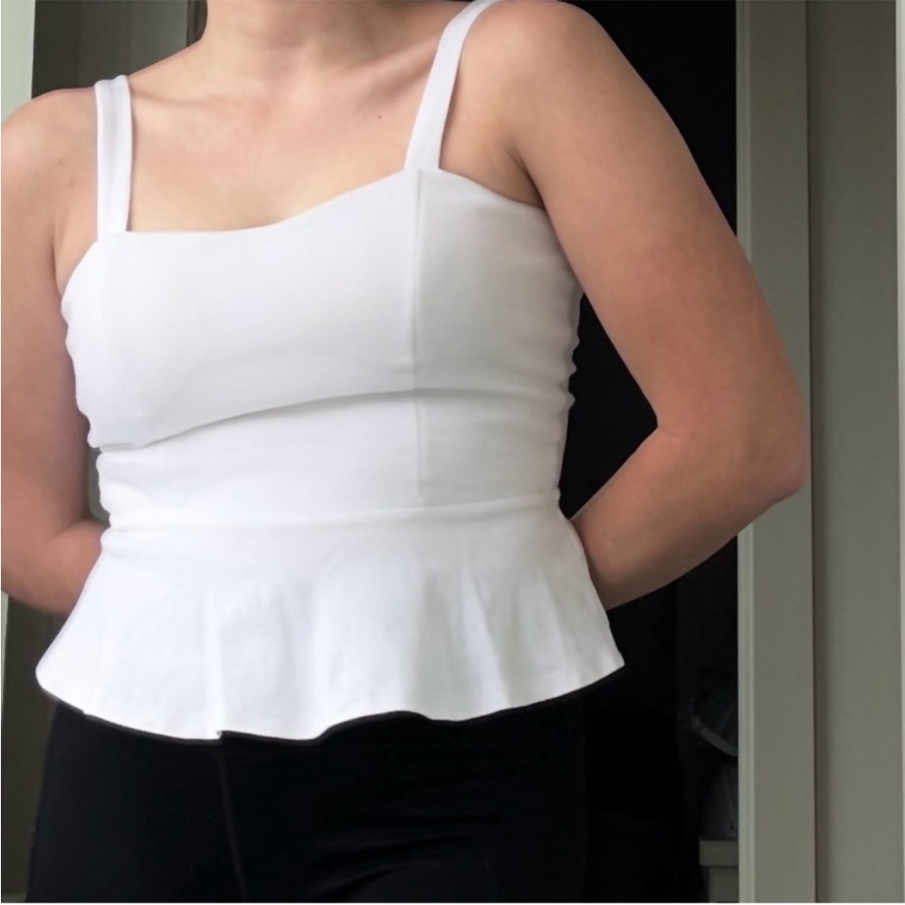 Sweetheart Peplum Tank Top